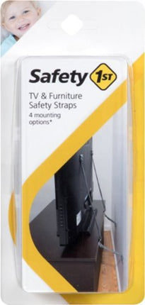 Safety 1st TV & Furniture Safety Straps, Black, Multi, 2 Straps(Pack of 1) Black