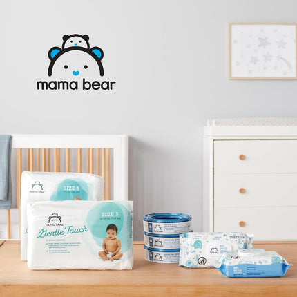 Mama Bear Diaper Pail Refills with Odor Control Unscented 1080 Count