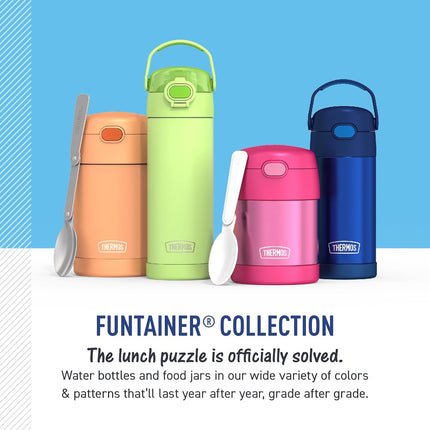 Thermos Funtainer Kids Stainless Steel Vacuum Insulated Water Bottle 12oz