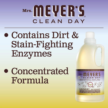 Mrs. Meyer's Compassion Flower Liquid Laundry Detergent 64 Loads 64oz