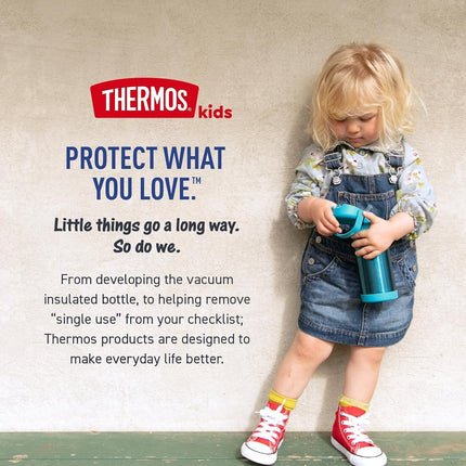 Thermos Funtainer Kids Stainless Steel Vacuum Insulated Water Bottle 12oz