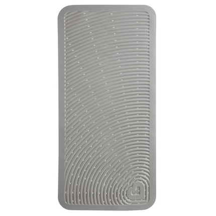 Munchkin Soft Spot Baby Bath Mat for Tub, Cushioned Bathtub Mat for Toddlers and Kids, 36"x17", Grey White