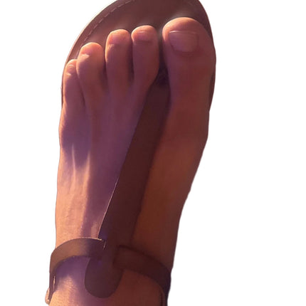 T strap sandals 10.5 women's /  9 Mens