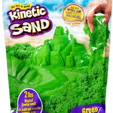 Kinetic Sand Colored Sensory Play Sand 2 lb Green