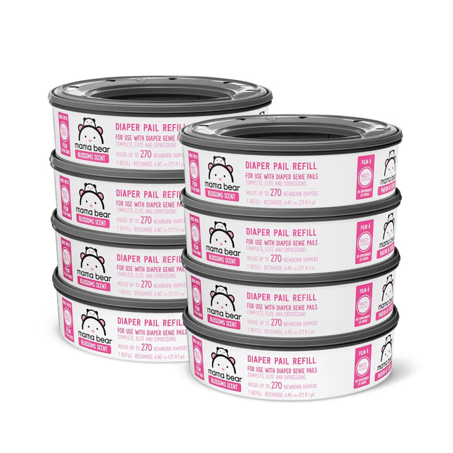 Mama Bear Blossoms Scented Diaper Pail Refills 2160 Count