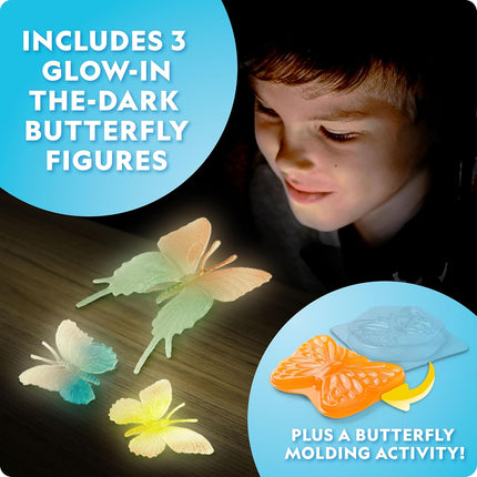 National Geographic Ultimate Butterfly Kit: Grow Live Butterflies, STEM Learning Habitat