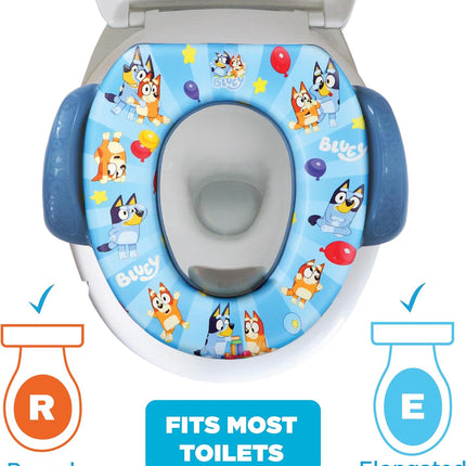 Ginsey Bluey Soft Potty Training Seat 13.5in Blue