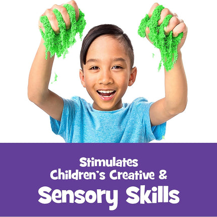 Kinetic Sand Colored Sensory Play Sand 2 lb Green