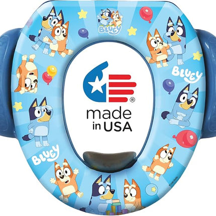 Ginsey Bluey Soft Potty Training Seat 13.5in Blue