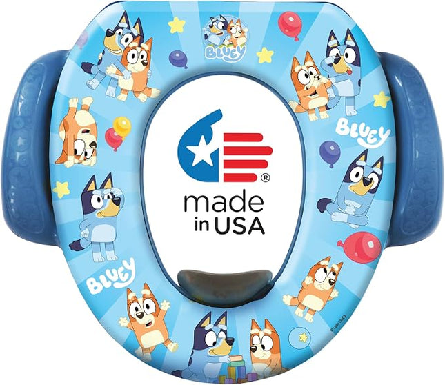 Ginsey Bluey Soft Potty Training Seat 13.5in Blue