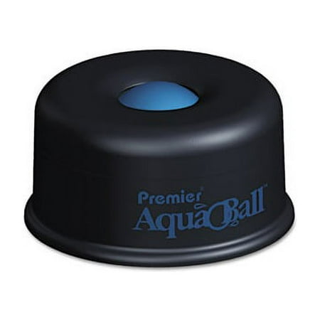 Premier AQ701G AquaBall Floating Ball Envelope Moistener, 1 1/4-Inch x 1 1/4-Inch x 5 3/8-Inch, Black, Blue