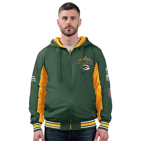 Officially Licensed NFL Reversible Commemorative Hooded Jacket Fan Apparel