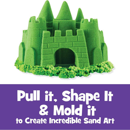 Kinetic Sand Colored Sensory Play Sand 2 lb Green