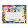 Trend Enterprises Certificate of Award Colorful Classics Certificates, 8.5 x 11 Inches - 30 Piece, (T-2951)