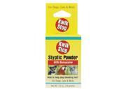 Miracle Care Kwik Stop Styptic Powder For Dogs, Cats and Birds, 0.5 Ounce, Fast Acting Blood Stop Powder with Pain Relieving Benzocaine