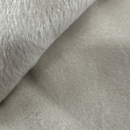 Faux Rabbit Fur Reversible Throw Blanket Neutral - Threshold: Soft, Cozy, Midweight, Machine Washable