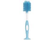 Dr. Brown's Soft Touch No Scratch Baby Bottle Cleaning Brush Nipple Cleaner with Stand and Storage Clip, BPA Free, Blue 1-Pack Brown