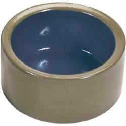 Kaytee Stoneware Ceramic Pet Hamster Bowl, Brown, 5-Inch
