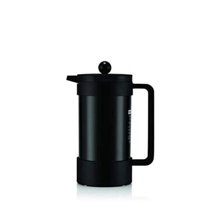 Bodum Bean Sustainable French Press Coffee Maker, 34 Ounce, Black Black