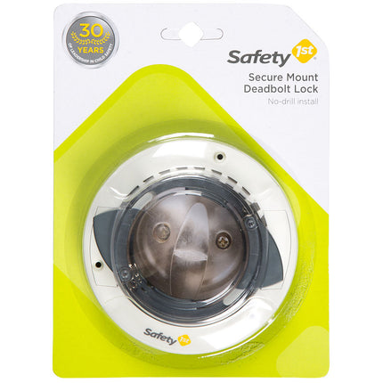 Safety 1st Secure Mount Deadbolt Lock,White Gold