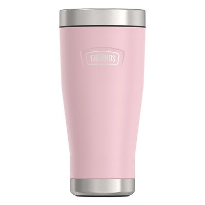 THERMOS ICON SERIES, Stainless Steel Tumbler, Sunset Pink, 16 oz Sunset Pink