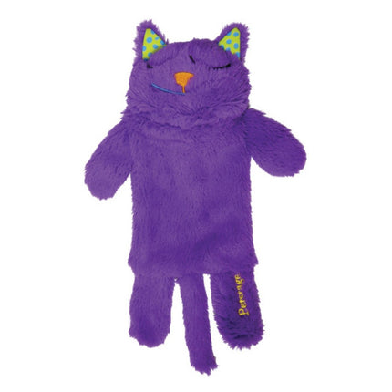 Catstages Purr Pillow Kitty Calming Cat Toy with Touch-Activated Purring and Soft Plush, Purple - Helps Reduce Stress & Provide Anxiety Relief for Cats