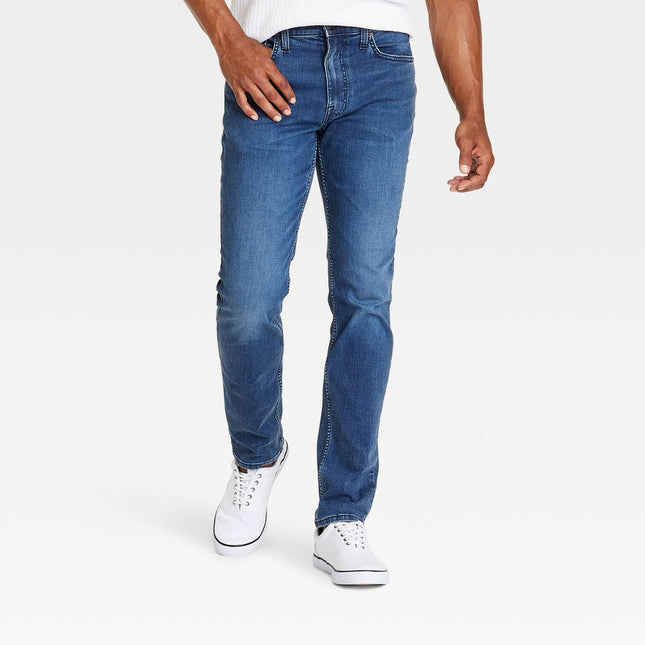Men's Comfort Wear Slim Fit Jeans - Goodfellow & Co™ Indigo 38x32