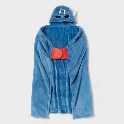 Marvel Captain America Kids' Hooded Blanket - The Marvel Collection by Pillowfort