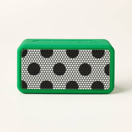 Polka Dot Portable Bluetooth Speaker Black/Cream/Green - kate spade new york x Target