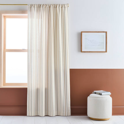 Threshold Farrah Light Filtering Window Curtain Panel 54x63in Sage Green