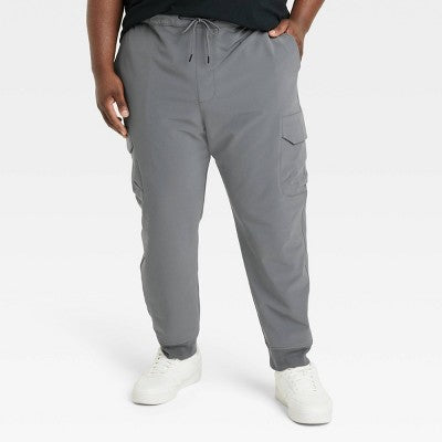 Goodfellow & Co Men's Tapered Tech Cargo Jogger Pants for Active Lifestyles