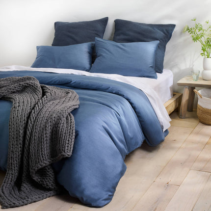 Casaluna Oversized Chunky Knit Bed Throw 50x70in Dark Gray