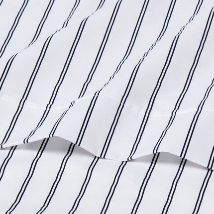 Threshold King Cotton Sateen Flat Sheet 400 Thread Count Gray