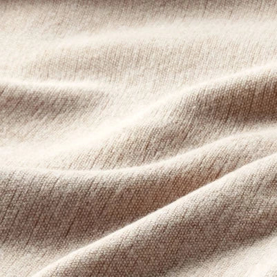 Full/Queen Brushed Cotton Blanket Solid Khaki - Threshold