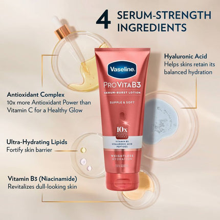 Vaseline Pro VitaB3 Serum Burst Lotion 7.5 fl oz