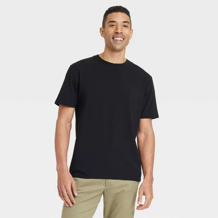 Men's Comfort Wear T-Shirt - Goodfellow & Co Black XXL