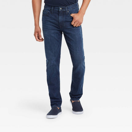 Men's Slim Fit Jeans - Goodfellow & Co™ Dark Blue Wash 30x32