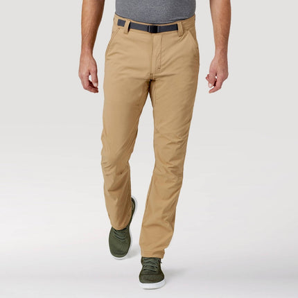 Wrangler Men's ATG Convertible Trail Tapered Jogger Pants - Tiger Brown 38x30: Midweight Nylon Spandex