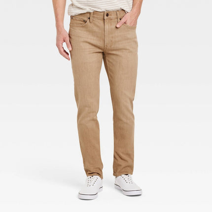 Men's Slim Fit Jeans - Goodfellow & Co™ Khaki 32x30