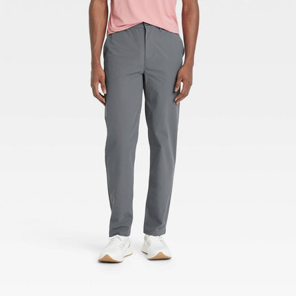 Men's 360 Lifestyle Trouser Pants - All In Motion Dark Gray 32x32: Moisture Wicking, Quick Dry, UPF 50+