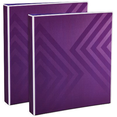 Avery Heavy-Duty View 1 Inch 3 Ring Slant Ring Orchid Binder