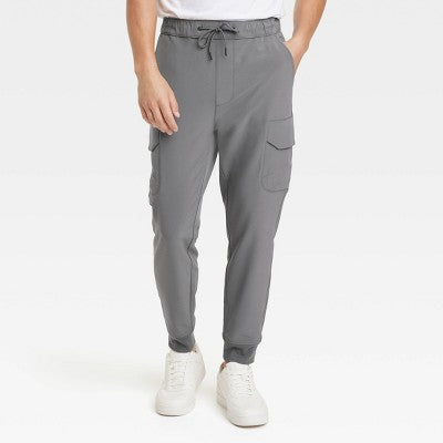 Goodfellow & Co Men's Tapered Tech Cargo Jogger Pants for Active Lifestyles