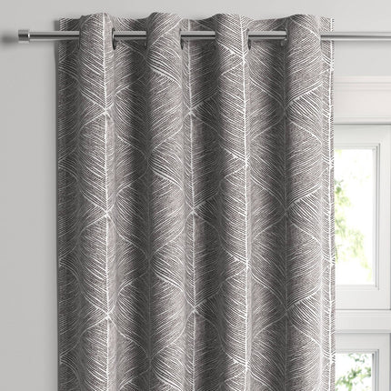 1pc 50"x84" Blackout Modern Stroke Window Curtain Panel Gray - Project 62 (Please be advised that sets may be missing pieces or otherwise incomplete.)