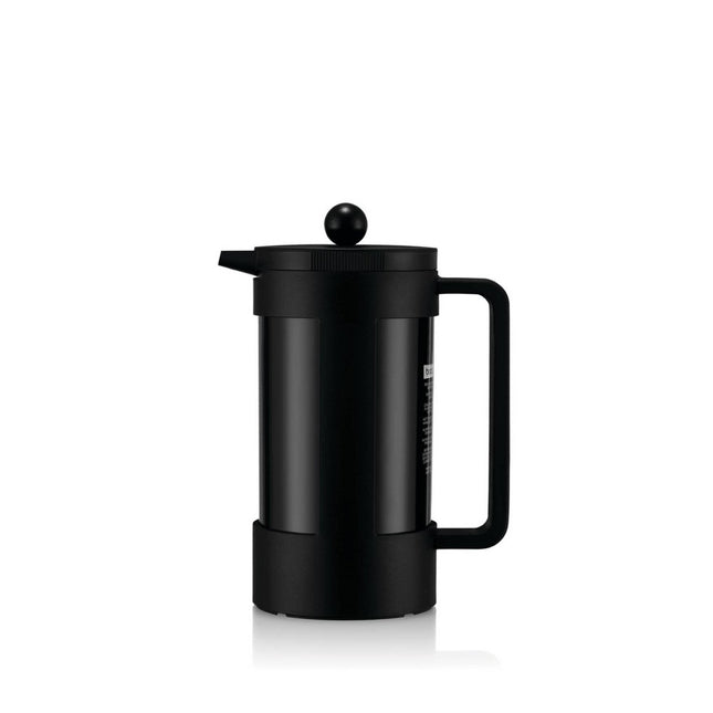 Bodum Bean Sustainable French Press Coffee Maker, 34 Ounce, Black Black