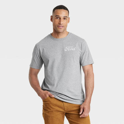 Men's Ford Bronco Short Sleeve Graphic T-Shirt - Goodfellow & Co™ Gray Ford Bronco L: Crew Neck