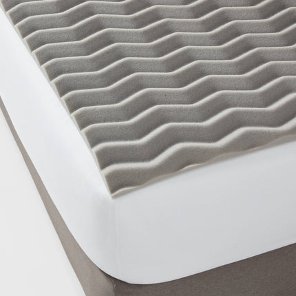 Room Essentials 1.5" Reversible Memory Foam Mattress Topper