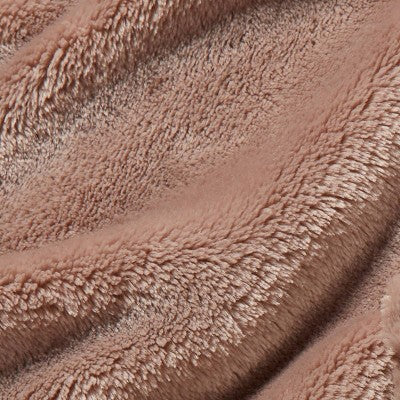 King Microplush Bed Blanket Berry - Threshold: Cozy Polyester, No Fill, Traditional Style, Machine Washable