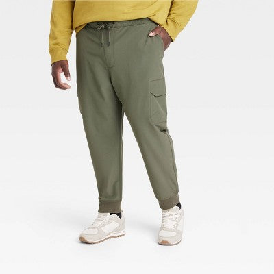 Goodfellow & Co Men's Tapered Tech Cargo Jogger Pants for Active Lifestyles