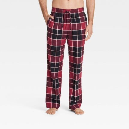 Men's Plaid Flannel Pajama Pants - Goodfellow & Co™ Red M
