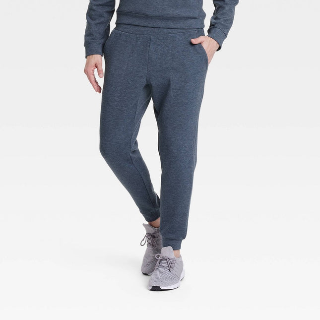 Men's Mesh Spacer Jogger Pants - All In Motion™ Navy Blue M